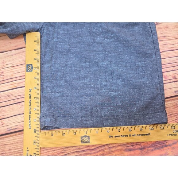 Travis Mathew Mens Blue Shorts Size 38 Polyester Spandex Blend - Picture 7 of 7